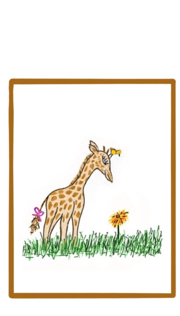 animals gift tag