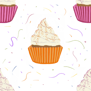 cupcakes gift wrap