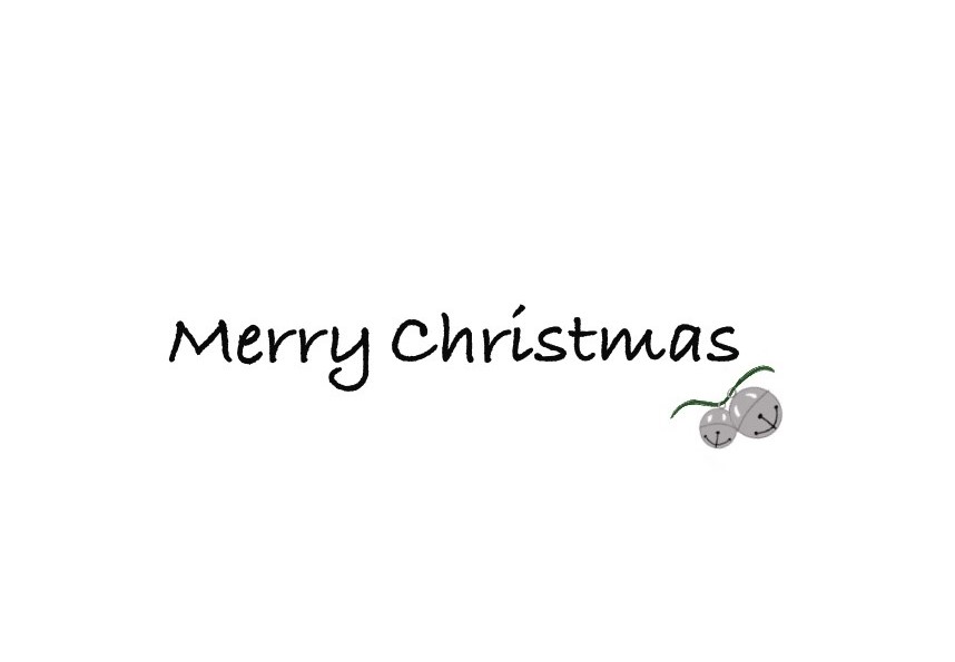Pine Ornament with Merry Christmas