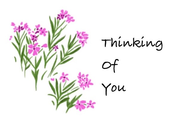 thinking of you pink